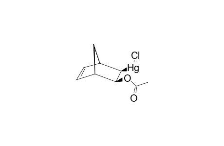 (2-Acetoxy-cis-exo-bicyclo-[2.2.1]-hept-5-en-3-yl)-quecksilberchlorid