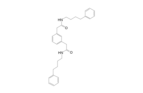 N,N'-Bis-4-phenylbutyl-m-phenylene-diacetamide