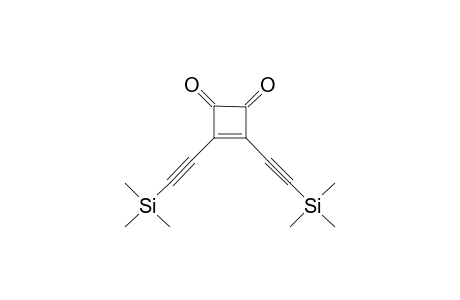 3,4-BIS-[(TRIMETHYLSILYL)-ETHYNYL]-3-CYCLOBUTENE-1,2-DIONE