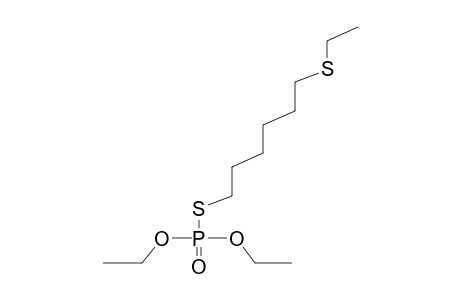 O,O-DIETHYL-S-(6-ETHYLTHIOHEXYL)THIOPHOSPHATE