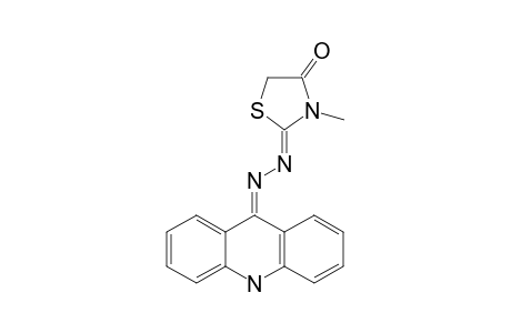 2'-(9,10-DIHYDROACRIDIN-9-YLIDENE)-HYDRAZONO-3'-METHYL-1',3'-THIAZOLIDIN-4'-ONE