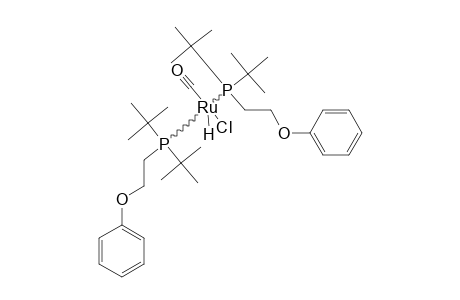 [P(TERT.-BUTYL)2-(CH2CH2OPH)]2-(CL)-(CO)-H-RU