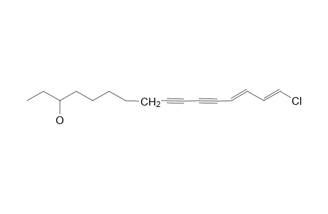 (1Z,3E)-1-CHLOROHEXADECA-1,3-DIENE-5,7-DIYNE-14-OL