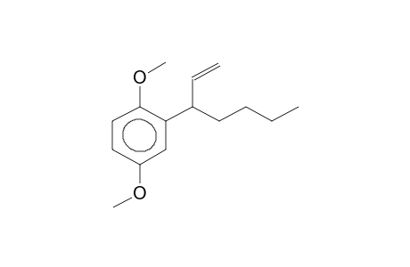 1,4-DIMETHOXY-2-(1-VINYLPENTYL)BENZENE