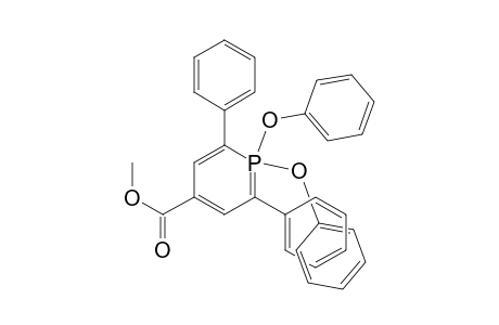 Phosphorin, 1,1-dihydro-4-(methoxycarbonyl)-1,1-diphenoxy-2,6-diphenyl-