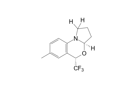 7-methyl-1,2,3,3a-tetrahydro-5-(trifluoromethyl)-5H-pyrrolo[1,2-a][3,1]benzoxazine