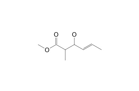 (3RS)-METHYL-(4E)-3-HYDROXY-2-METHYL-4-HEXENOATE,ISOMER-#1