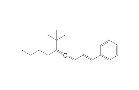 5-(1',1'-Dimethylethyl)-1-phenyl-1,3,4-nonatriene