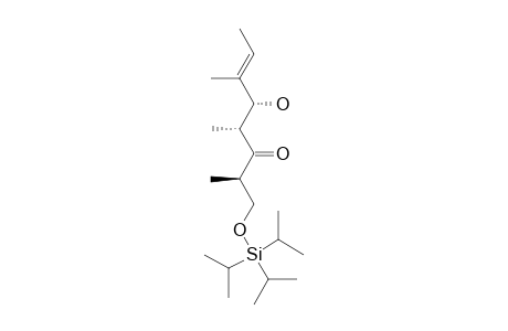 (2S,4S,5S)-1-TRIISOPROPYLSILYLOXY-2,4,6-TRIMETHYL-5-HYDROXY-6-OCTEN-3-ONE