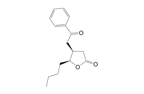 (4S,5S)-(CIS)-5-N-BUTYL-4-(BENZOYLMETHYL)-4,5-DIHYDRO-2(3H)-FURANONE