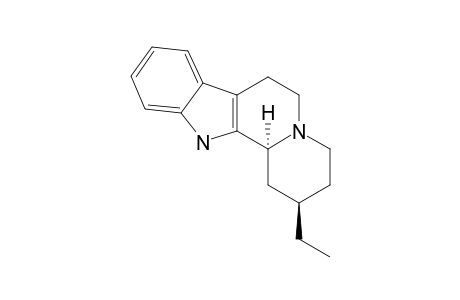 2-BETA-ETHYLINDOLO-[2,3-A]-QUINOLIZIDINE