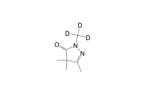 1-Trideuteriomethyl-3,4,4-trimethyl-2-pyrazolin-5-one