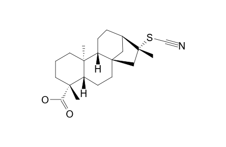 ENT-KAUREN-16-ALPHA-THIOCYANE-16-BETA-METHYL-19-OIC-ACID