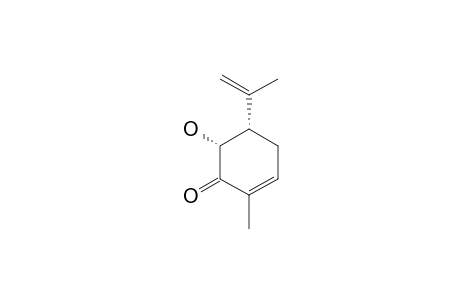 (5S,6R)-(-)-6-HYDROXY-2-METHYL-5-(1-METHYLETHENYL)-2-CYCLOHEXEN-1-ONE