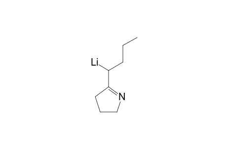 2-(1-LITHIUM-BUTYL)-1-PYRROLINE;(MAJOR-ISOMER)