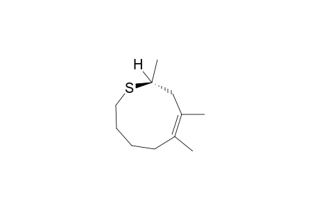 (E)-2,4,5-TRIMETHYLTHIACYCLONON-4-ENE;ISOMER-#1