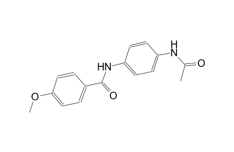 N-[4-(acetylamino)phenyl]-4-methoxybenzamide