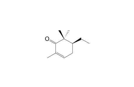 (+)-(5S)-5-ETHYL-2,6,6-TRIMETHYLCYClOHEX-2-EN-1-ONE