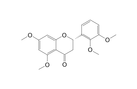 5,7,2',3'-TETRAMETHOXYFLAVANONE