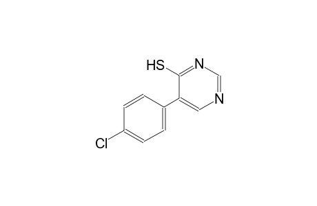 4-Pyrimidinethiol, 5-(4-chlorophenyl)-