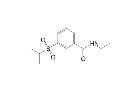 N-isopropyl-m-(isopropylsulfonyl)benzamide