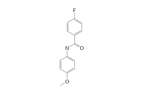 4-fluoro-N-(4-methoxyphenyl)benzamide