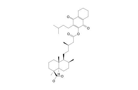 DIHYDROPRENYL-5,6,7,8-TETRAHYDRO-LAPACHOYL-17-BETA-DIHYDRO-JUNICEDRATE