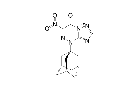 6-(15)N-1-ADAMANTYL-3-NITRO-1,4-DIHYDRO-1,2,4-TRIAZOLO-[5.1-C]-1,2,4-TRIAZIN-4-ONE