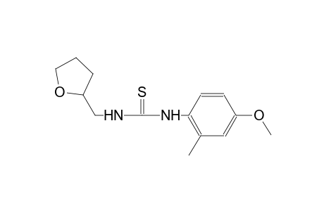 N-(4-methoxy-2-methylphenyl)-N'-(tetrahydro-2-furanylmethyl)thiourea