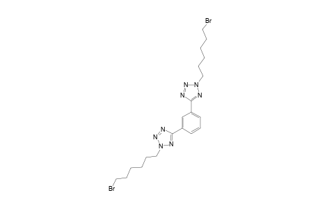 1,3-BIS-[2-(6-BROMOHEXYL)-TETRAZOL-5-YL]-BENZENE(2-N,2-N'')