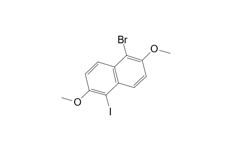 Naphthalene, 1-bromo-5-iodo-2,6-dimethoxy-