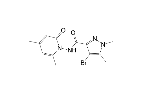 4-bromo-N-(2,4-dimethyl-6-oxo-1(6H)-pyridinyl)-1,5-dimethyl-1H-pyrazole-3-carboxamide