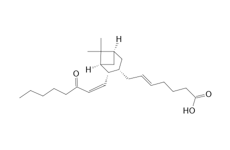 5-Heptenoic acid, 7-[6,6-dimethyl-2-(3-oxo-1-octenyl)bicyclo[3.1.1]hept-3-yl]-, [1S-[1.alpha.,2.beta.(E),3.alpha.(Z),5.alpha.]]-