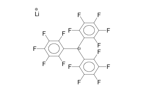 TRIS(PENTAFLUOROPHENYL)METHANE, LITHIUM SALT