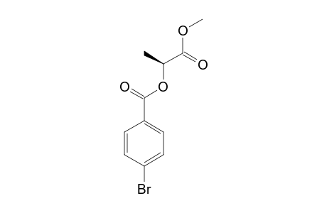 (S)-METHYL-(S)-2-[(4-BROMOBENZOYL)-OXY]-PROPANOATE