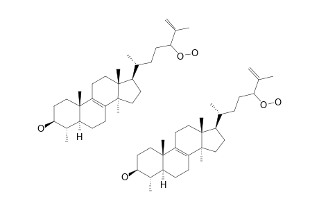 24-HYDROPEROXY-4-ALPHA,14-ALPHA-DIMETHYL-CHOLESTA-8,25-DIEN-3-BETA-OL