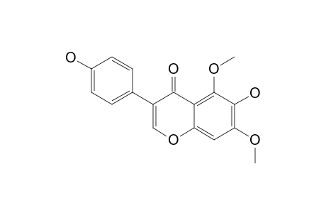 4',6-DIHYDROXY-5,7-DIMETHOXYISOFLAVONE