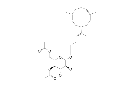 CALYCULAGLYCOSIDE-B;4',6'-DI-O-ACETYL-BETA-D-GLUCOPYRANOSE