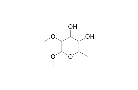 Methyl 2-O-methyl.alpha.-L-rhamnoside