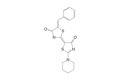 5-BENZYLIDENE-2'-PIPERIDIN-1-YL-2,5'-BITHIAZOLYLIDENE-4,4'-DIONE