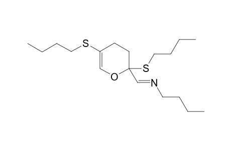 N-{(1E)-[2,5-bis-(butylthio)-3,4-dihydro-2H-pyran-2-yl]methylen}butylamine