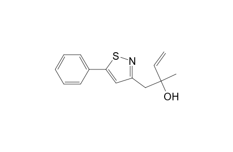 2-Methyl-1-(5-phenyl-1,2-thiazol-3-yl)but-3-en-2-ol