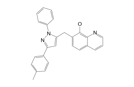 7-(2-PHENYL-5-PARA-TOLYL-2H-PYRAZOL-3-YL-METHYL)-QUINOLIN-8-OL