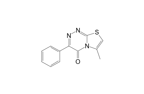 6-methyl-3-phenyl-4H-thiazolo[2,3-c]-as-triazin-4-one