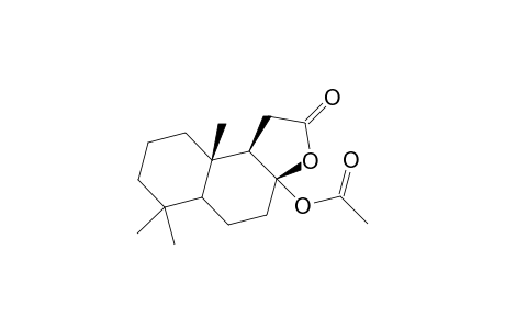 8-ALPHA-ACETOXY-13,14,15,16,17-PENTANOR-LABDANO-12,8-LACTONE