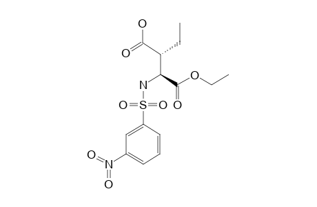 (2S,3R)-ETHYL-3-ETHYL-N-(PARA-NITROPHENYLSULFONYL)-ASPARTATE