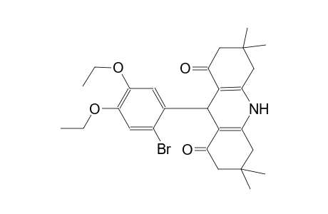 9-(2-bromo-4,5-diethoxyphenyl)-3,3,6,6-tetramethyl-3,4,6,7,9,10-hexahydro-1,8(2H,5H)-acridinedione