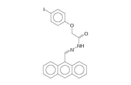 N-(9-anthracenylmethylideneamino)-2-(4-iodophenoxy)acetamide