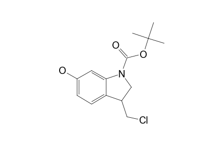 1-CHLOROMETHYL-5-HYDROXY-N-(TERT.-BUTYLOXYCARBONYL)-INDOLINE