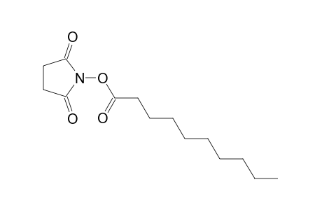 N-hydroxysuccinimide, decanoate (ester)